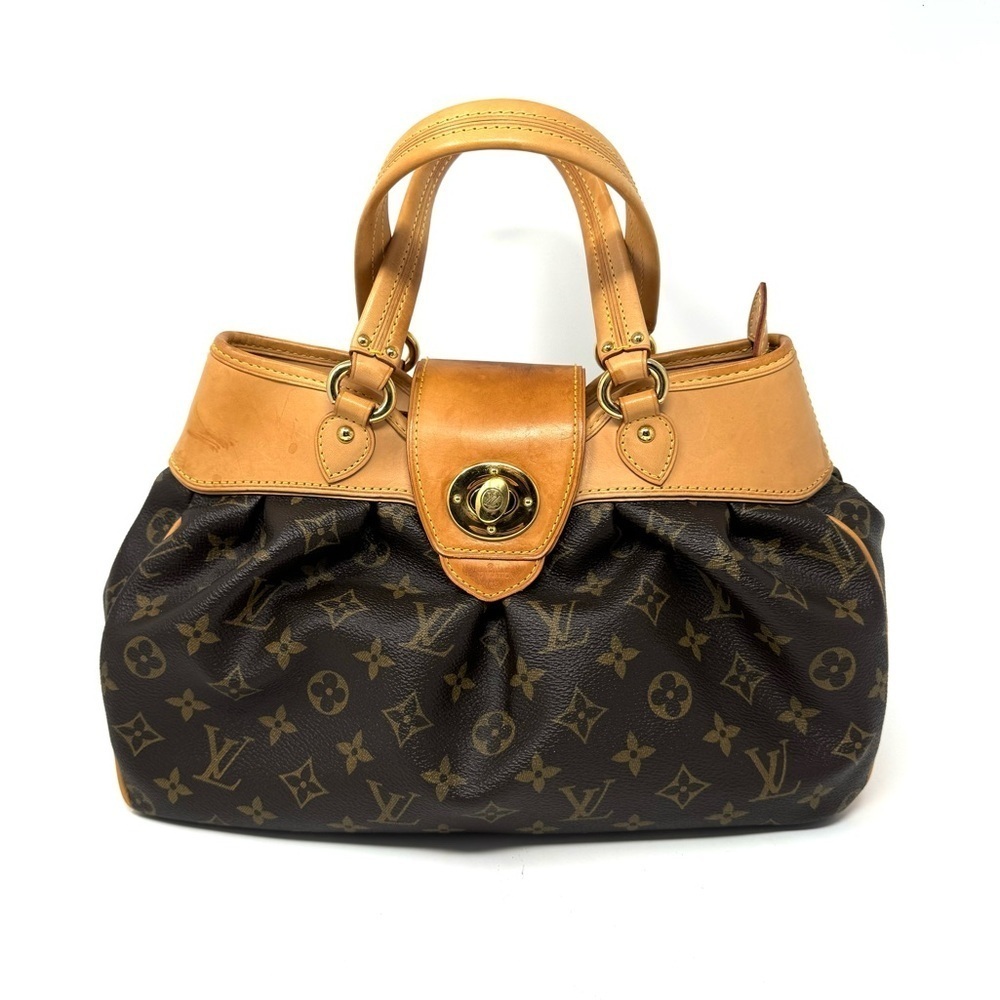 Louis Vuitton Boetie PM – Monogram Canvas Satchel with Strap, Zip Top